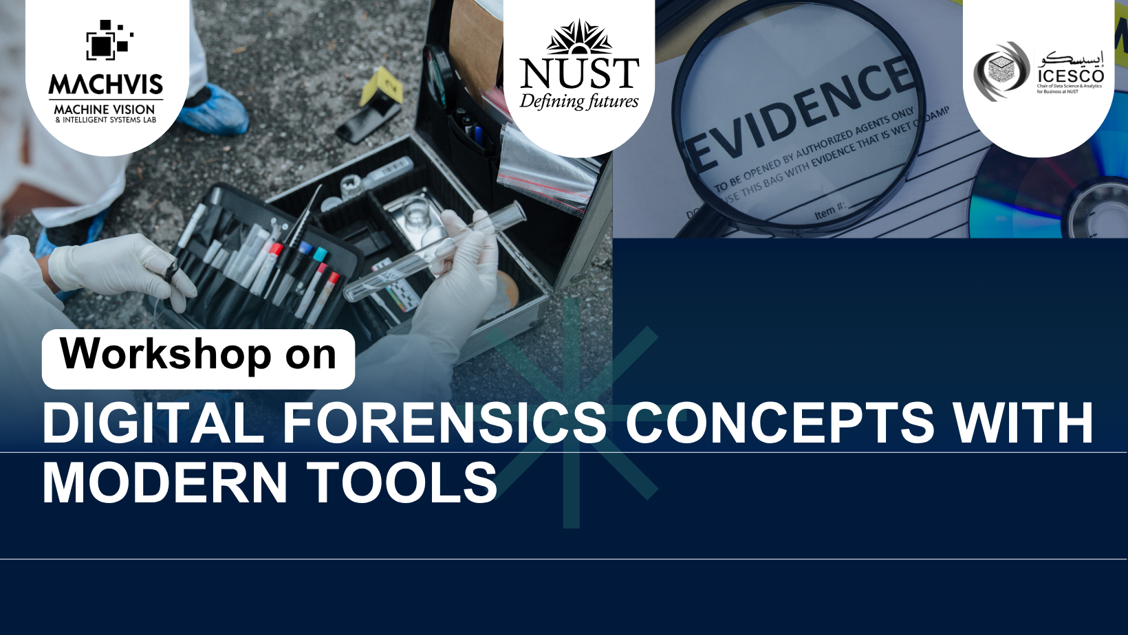 Workshop on Digital Forensics Concepts with Modern Tools