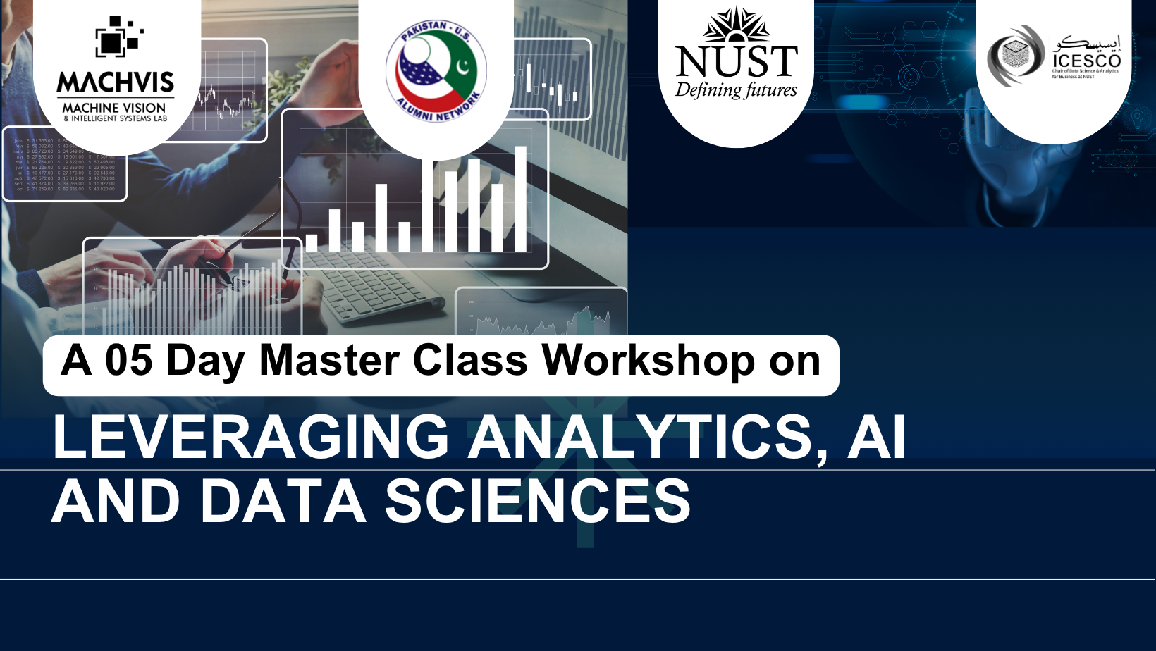 05 Day Master Class Workshop On Leveraging Analytics, AI and Data Sciences
