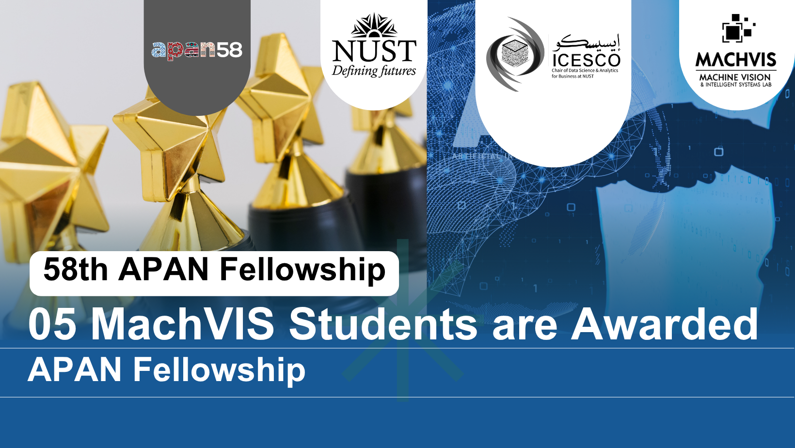 MachVIS students awarded APAN Fellowship