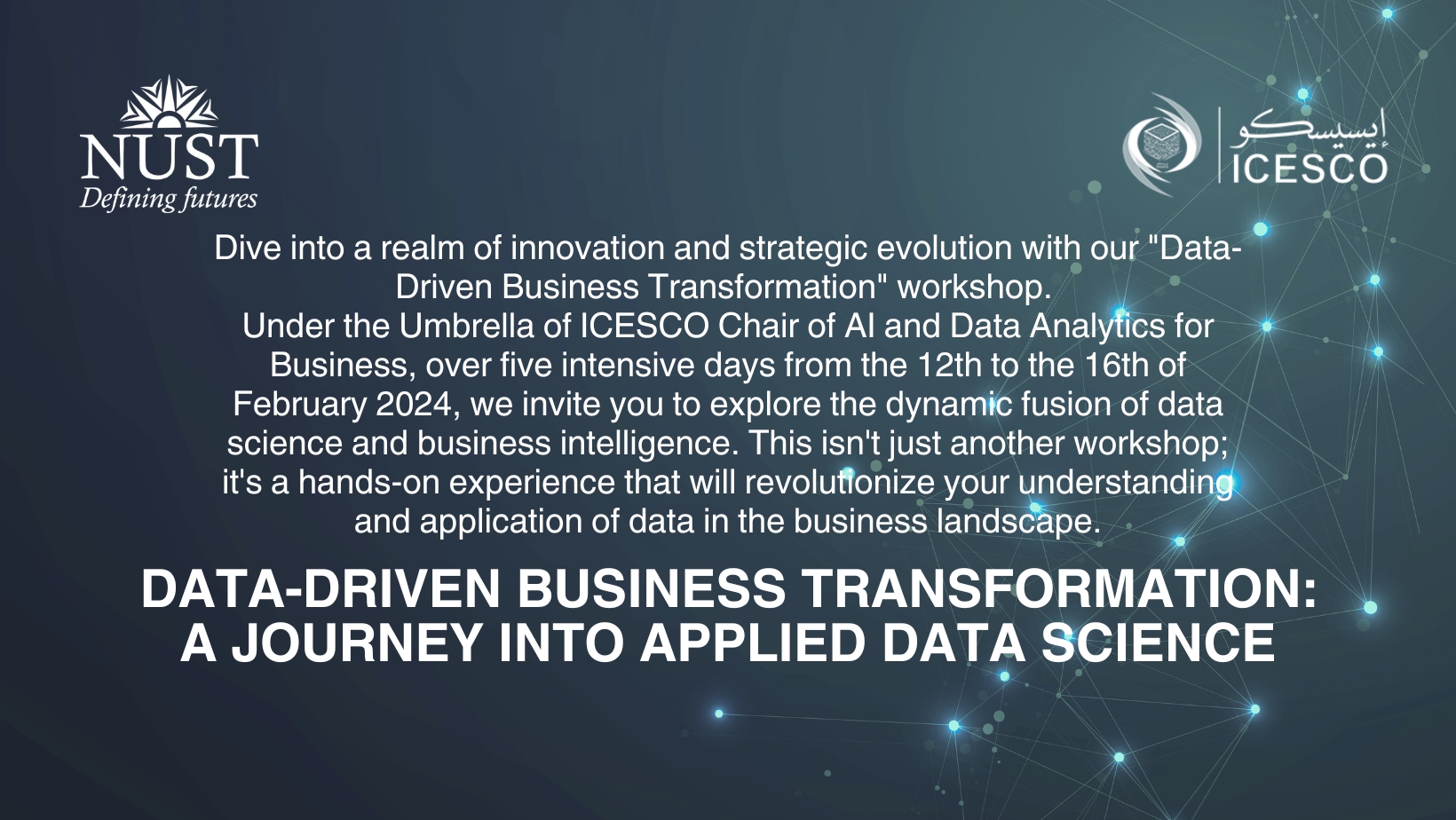 Data-Driven Business Transformation: A Journey into Applied Data Science